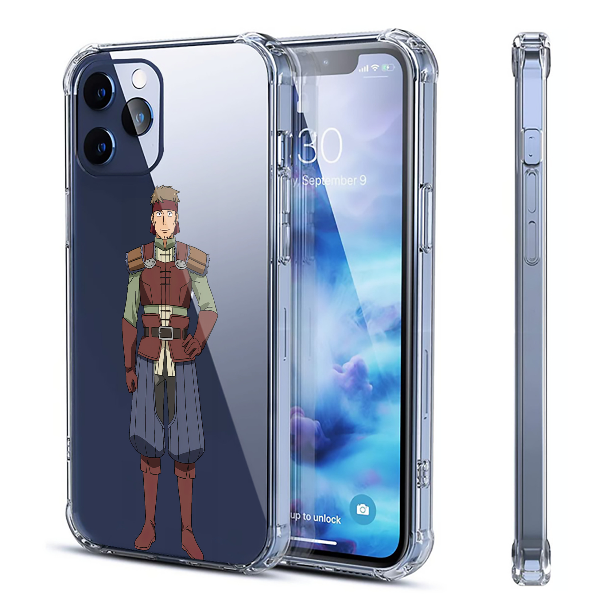 （画像用） 転スラ Regarding Reincarnated to Slime 【iPhone 12シリーズ対応】透明スマホケース（クリアソフトケース）
